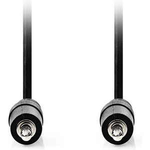 NEDIS CAGL22000BK05 STEREO AUDIO CABLE 3.5MM MALE - 3.5 MM MALE 0.50M BLACK