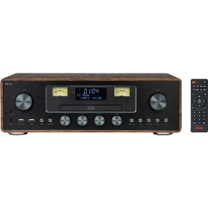 AKAI AM-100 RHAPSODY ΜΑΥΡΟ ΗΧΟΣΥΣΤΗΜΑ ΜΕ CD PLAYER ΑΣΥΡΜΑΤΗ ΦΟΡΤΙΣΗ BLUETOOTH 30W RMS