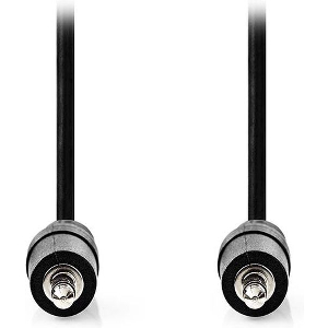 NEDIS CAGL22000BK15 STEREO AUDIO CABLE 3.5MM MALE - 3.5MM MALE 1.50M BLACK