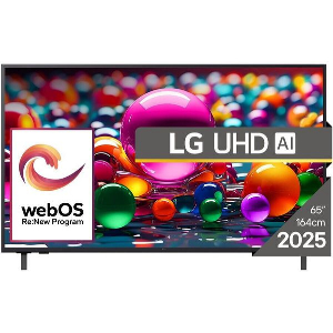 TV LG 65UA74003LB 65'' ULTRA HD 4K LED AI HDR SMART 2025
