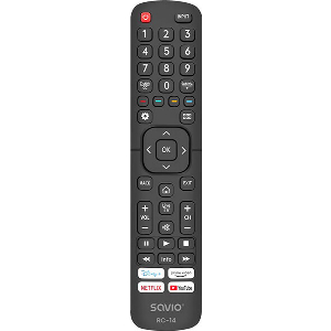 SAVIO RC-14 UNIVERSAL REMOTE CONTROLLER REPLACEMENT FOR HISENSE TV-SMART TV