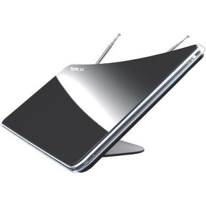 TELCO ΚΕΡΑΙΑ ΤΗΛΕΟΡΑΣΗΣ ΕΣΩΤΕΡΙΚΟΥ ΧΩΡΟΥ ΚΥΡΤΗ 45DB ΜΑΥΡΗ DVB-T836FV 050004