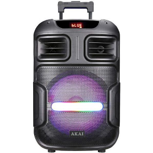 AKAI ABTS-X5 FUSION ΦΟΡΗΤΟ ΗΧΕΙΟ PARTY 50W RMS BLUETOOTH 5.0/TWS USB/TF/AUX FM ΑΣΥΡΜΑΤΟ ΜΙΚΡΟΦΩΝΟ
