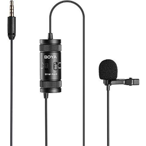 BOYA BY-M1 PRO II WIRED MIC PROFESSIONAL LAVALIER MIC - JACK 6M CABLE CAMERA SMARTPHONE TABLET