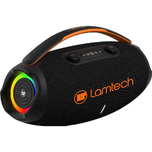LAMTECH WIRELESS V5.3 STEREO PARTY BOX 60W BLACK ORANGE LAM980954