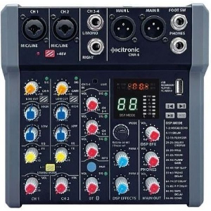 CITRONIC CMA-6 ΣΥΜΠΑΓΗΣ ΜΙΚΤΗΣ ΜΕ DSP FX ΚΑΙ BT/USB 4 MONO + 2 STEREO