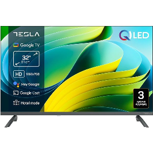 TV TESLA QLED Q32E665GHS 32'' HD READY SMART GOOGLE TV BLACK