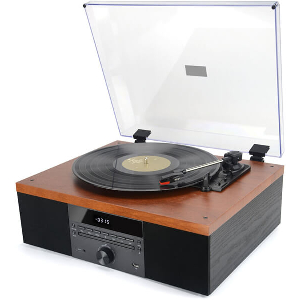 AKAI ATT-14BT ΗΧΟΣΥΣΤΗΜΑ ΠΙΚΑΠ BLUETOOTH CD PLAYER USB FM AUX-IN RCA OUT ΚΑΙ ΕΝΣΩΜΑΤΩΜΕΝΑ ΗΧΕΙΑ 10W