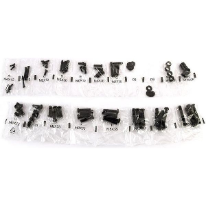 GEMBIRD UNIVERSAL WALLMOUNT SCREWS KIT BLACK WM-KIT-01