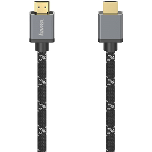 HAMA 205240 ULTRA HIGH SPEED HDMI CABLE PLUG - PLUG 8K METAL ETHERNET 3M