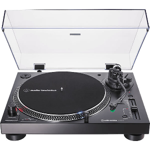 AUDIO TECHNICA AT-LP120XBT-USB MANUAL DIRECT DRIVE BLUETOOTH USB TURNTABLE BLACK
