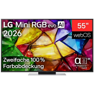 TV LG 55MRGB87B9B 55'' ULTRA HD 4K RGB MINI LED SMART 2026