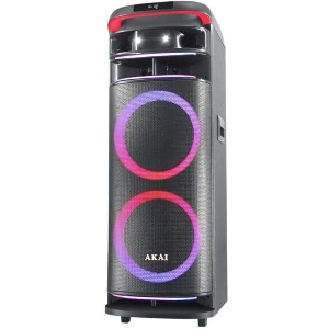 AKAI PARTY SPEAKER 1200 ΦΟΡΗΤΟ ΗΧΕΙΟ ΠΑΡΤΙ 100W ΜΕ BLUETOOTH 5.3 FM & TWS