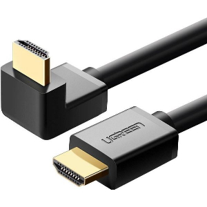 UGREEN HDMI CABLE ANGLED 4K 2M BLACK
