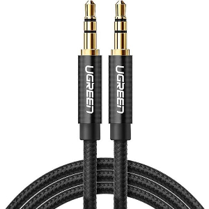 UGREEN AV112 3.5MM TO 3.5MM AUDIO CABLE 1M BLACK