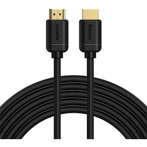 BASEUS ΚΑΛΩΔΙΟ 2XHDMI 2.0 4K 60HZ, 3D, HDR, 18GBPS, 5M (ΜΑΥΡΟ)