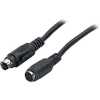S-VHS EXTENSION CABLE 3.0M MOLDED