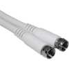HAMA 47434 SAT CONNECTING CABLE F-MALE - F-MALE 10M