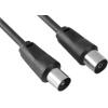 ANTENNA CABLE M/F BLACK 10M