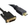 INLINE HDMI TO DVI ADAPTER CABLE HIGH SPEED 1M BLACK