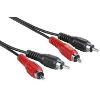 HAMA 122275 AUDIO CABLE 2 RCA PLUGS - 2 RCA PLUGS 10M