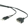 CABLEXPERT CC-MIC-1 MICROPHONE AND HEADPHONE EXTENSION CABLE 1M