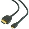 CABLEXPERT CC-HDMID-10 HDMI CABLE MALE TO MICRO D-MALE GOLD PLATED 3M BLACK