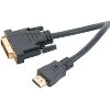 AKASA AK-CBHD06-20BK DVI-D TO HDMI CABLE WITH GOLD PLATED CONNECTORS 2M