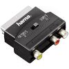 HAMA 42353 VIDEO ADAPTER 3 RCA FEMALE JACKS (1XVIDEO/AUDIO L&R) - SCART MALE PLUG