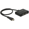 DELOCK 87700 HDMI SPLITTER 1 X HDMI IN - 2X HDMI OUT 4K