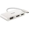 D-LINK DUB-V310 3-IN-1 USB-C TO HDMI/VGA/DISPLAYPORT ADAPTER
