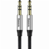 BASEUS YIVEN AUDIO CABLE 3.5 MALE AUDIO M30 1M SILVER BLACK