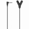 HAMA 205190 AUDIO ADAPTER 3.5 MM JACK PLUG - 2X 3.5 MM JACK SOCKET, STEREO