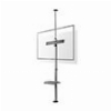 NEDIS TVSM5750BK FULL MOTION TV STAND 37-70 TILTABLE AND ROTATABLE BLACK / SILVER
