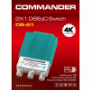 COMMANDER DISEQC DS-21 2X1
