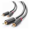 CABLE AUDIO 2XRCA M/M 1M UGREEN AV104 30747