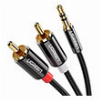 CABLE AUDIO 3.5MM M/2XRCA M 2M UGREEN AV116 10584