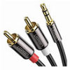 CABLE AUDIO 3.5MM M/2XRCA M 3M UGREEN AV116 10590