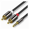CABLE AUDIO 3.5MM M/2XRCA M 5M UGREEN AV116 10591