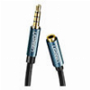 CABLE AUDIO 3.5MM M/F 0.5M UGREEN AV118 40672