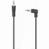HAMA 200723 AUDIO CABLE 3.5 MM JACK PLUG 90° - 3.5 MM JACK PLUG STEREO 1,5 M