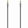 HAMA 205129 AUDIO CABLE HAMA 3.5 MM JACK PLUG - PLUG STEREO METAL GOLD-PLATED 0.75 M