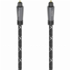 HAMA 205139 AUDIO OPTICAL FIBRE CABLE ODT PLUG (TOSLINK) METAL 1.5 M