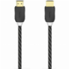 HAMA 205444 HIGH SPEED HDMI CABLE PLUG-PLUG ETHERNETFABRICGOLD-PLATEDBLACK 1.5 M