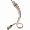 IN-AKUSTIK STAR II MONO SUBWOOFER CABLE CINCH - 2X CINCH 5M TRANSPARENT