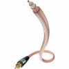 IN-AKUSTIK STAR II MONO SUBWOOFER CABLE CINCH - 2X CINCH 7.5M TRANSPARENT