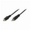 LOGILINK CA1032 AUDIO EXTENSION CABLE 1X CINCH MALE TO 1X CINCH FEMALE 5M