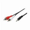LOGILINK CA1042 AUDIO CABLE 1X 3.5MM MALE TO 2X CINCH MALE 1.5M