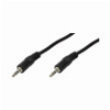 LOGILINK CA1048 AUDIO CABLE 2X 3.5MM MALE STEREO 0.2M BLACK