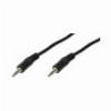 LOGILINK CA1050 AUDIO CABLE 2X 3.5MM MALE STEREO 2M BLACK